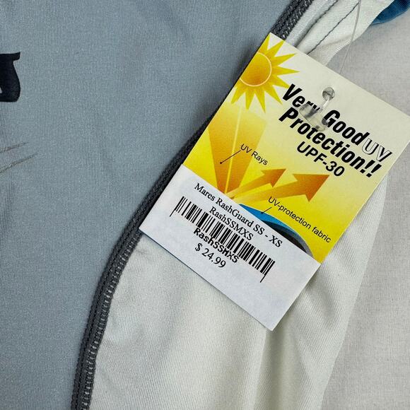 Mares Womens Rashguard Swim Shirt - XS - New With Tags - Picture 4 of 7